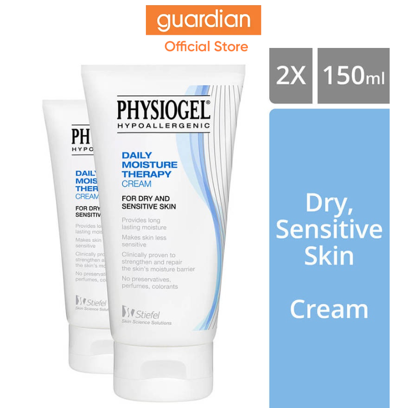 Physiogel Daily Moisture Therapy Cream Twin Pack, 2x150ml | Shopee ...