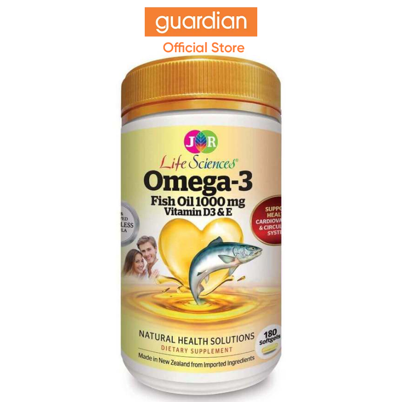 Jr Life Sciences Omega3 Fish Oil 1000Mg Shopee Singapore