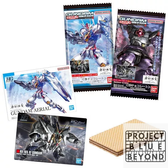 GUNDAM Gunpla Package Art Collection Chocolate Wafer 8: 1Box (20pcs ...