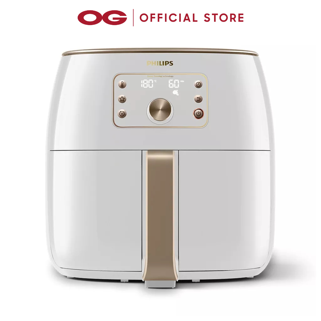 Philips XXL Air Fryer With Smart Sensing Technology (White) (HD987020