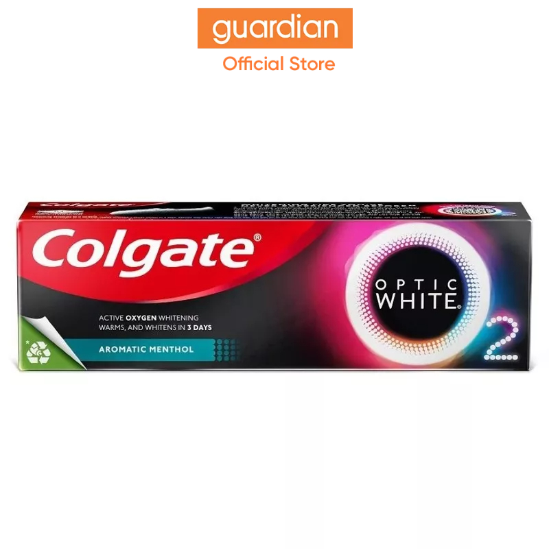 Colgate Optic White O2 85g Aromatic Menthol | Shopee Singapore