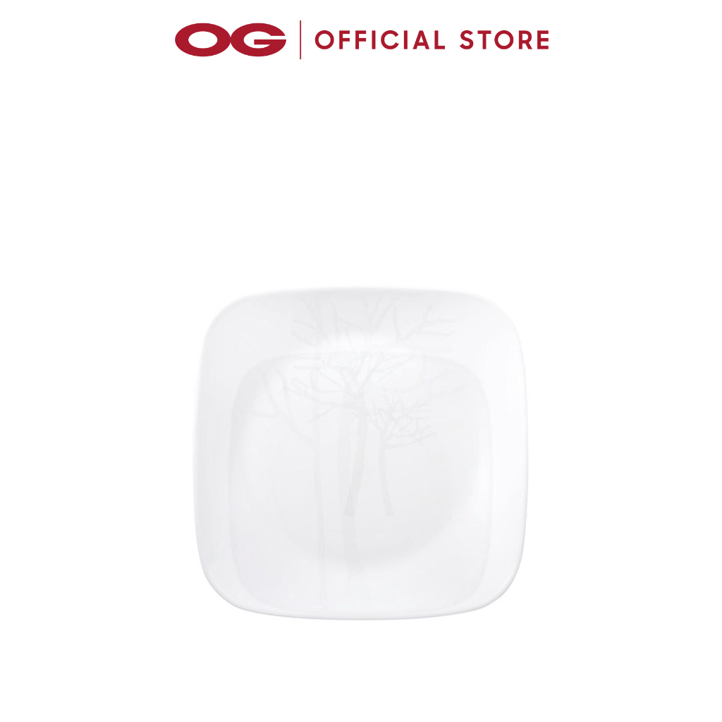 Corelle Square Round Luncheon Plate Frost (2211FT) Shopee Singapore