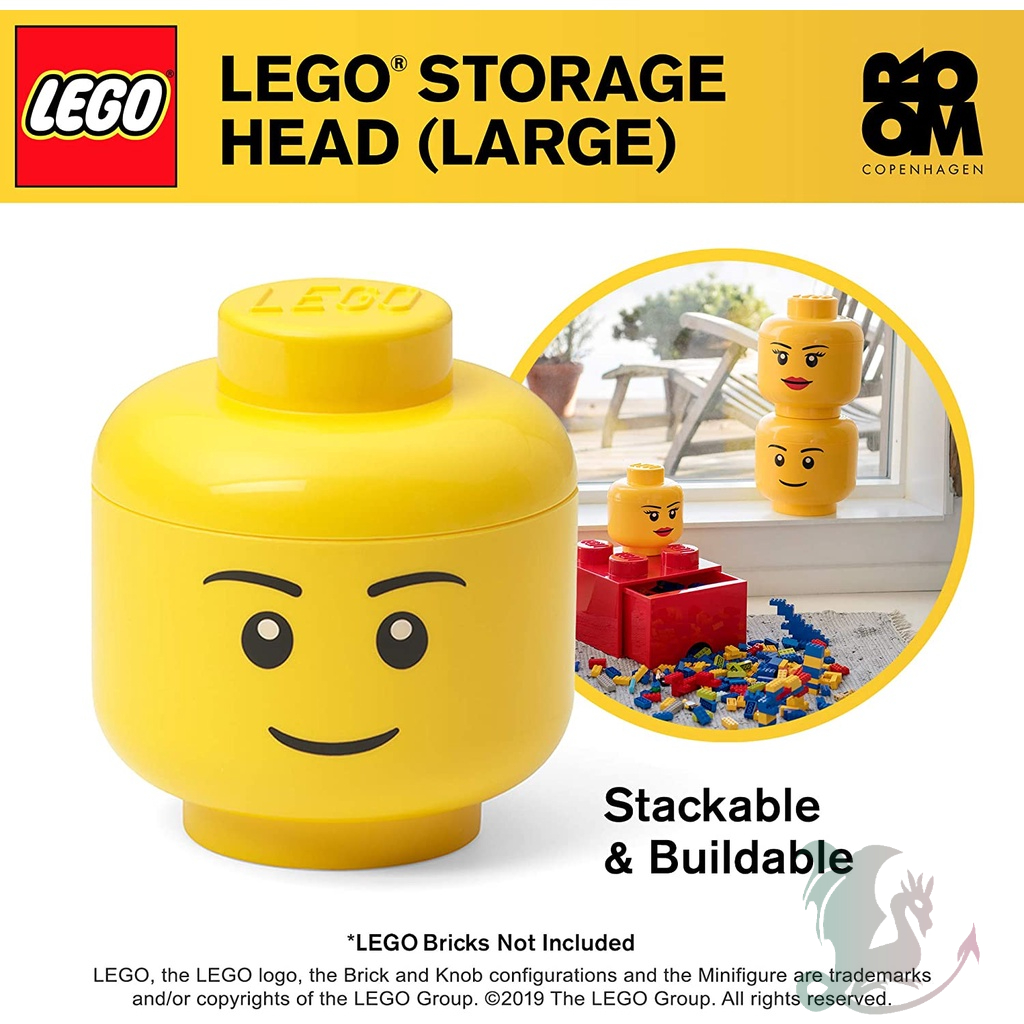 Lego head deals sorter and storage