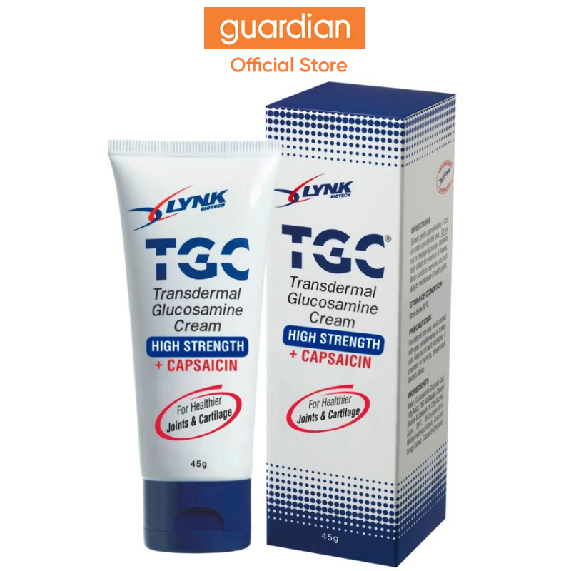Lynk Tgc Plus Capsaicin Glucosamine Cream, 45G Shopee Singapore