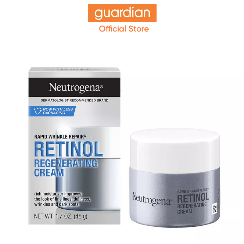 Neutrogena Rapid Wrinkle Repair Retinol Regenerating Cream 48g Shopee