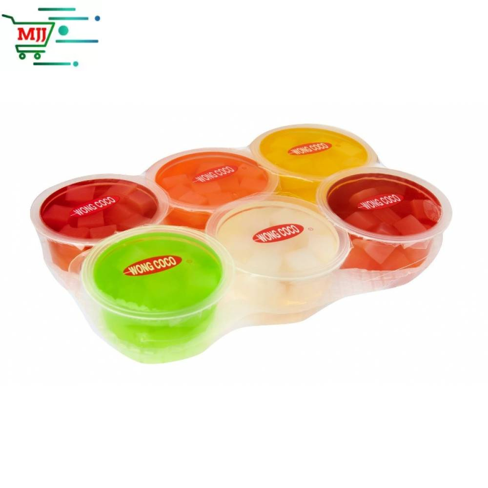 Wong Coco Jelly Pudding (120g x 6cups) | Shopee Singapore