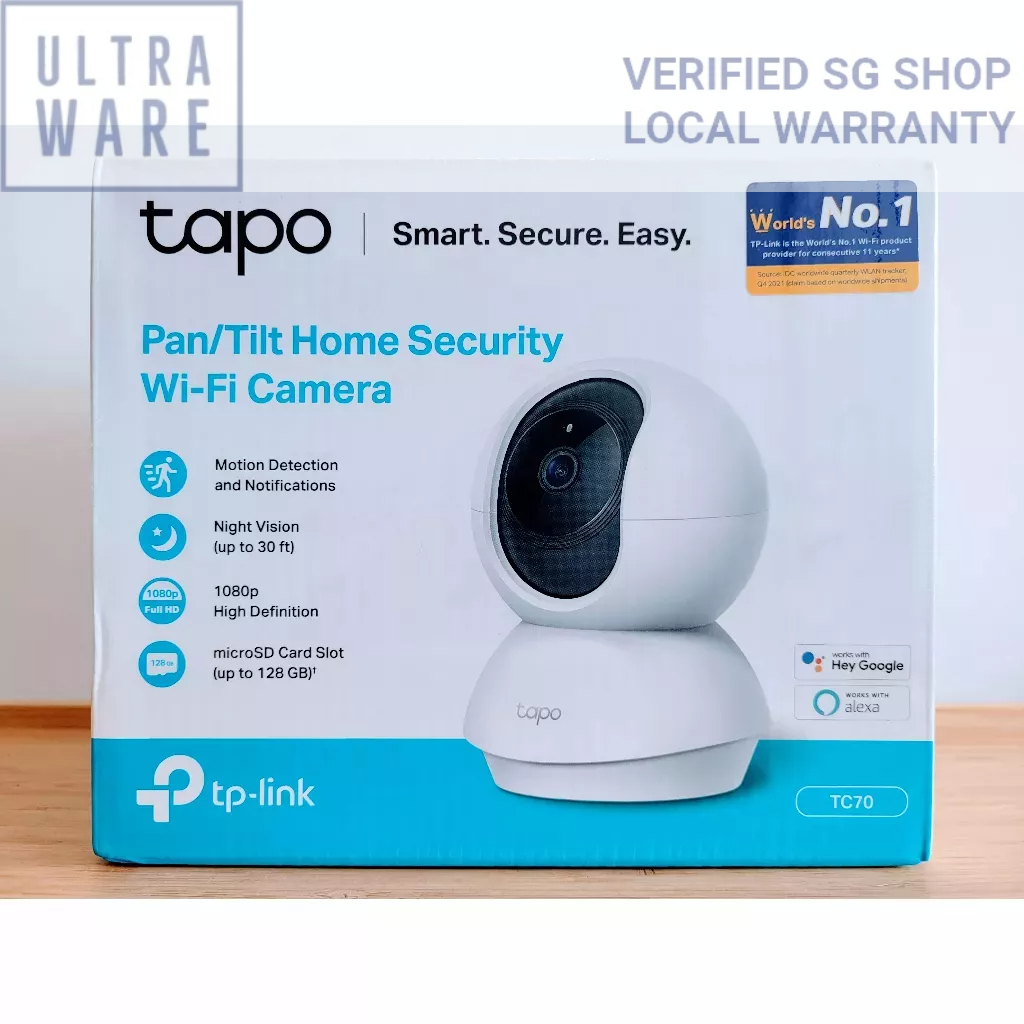 TP-LINK TAPO TC70 CCTV IP Camera Wi-Fi Security Cam (TP Link SG ...