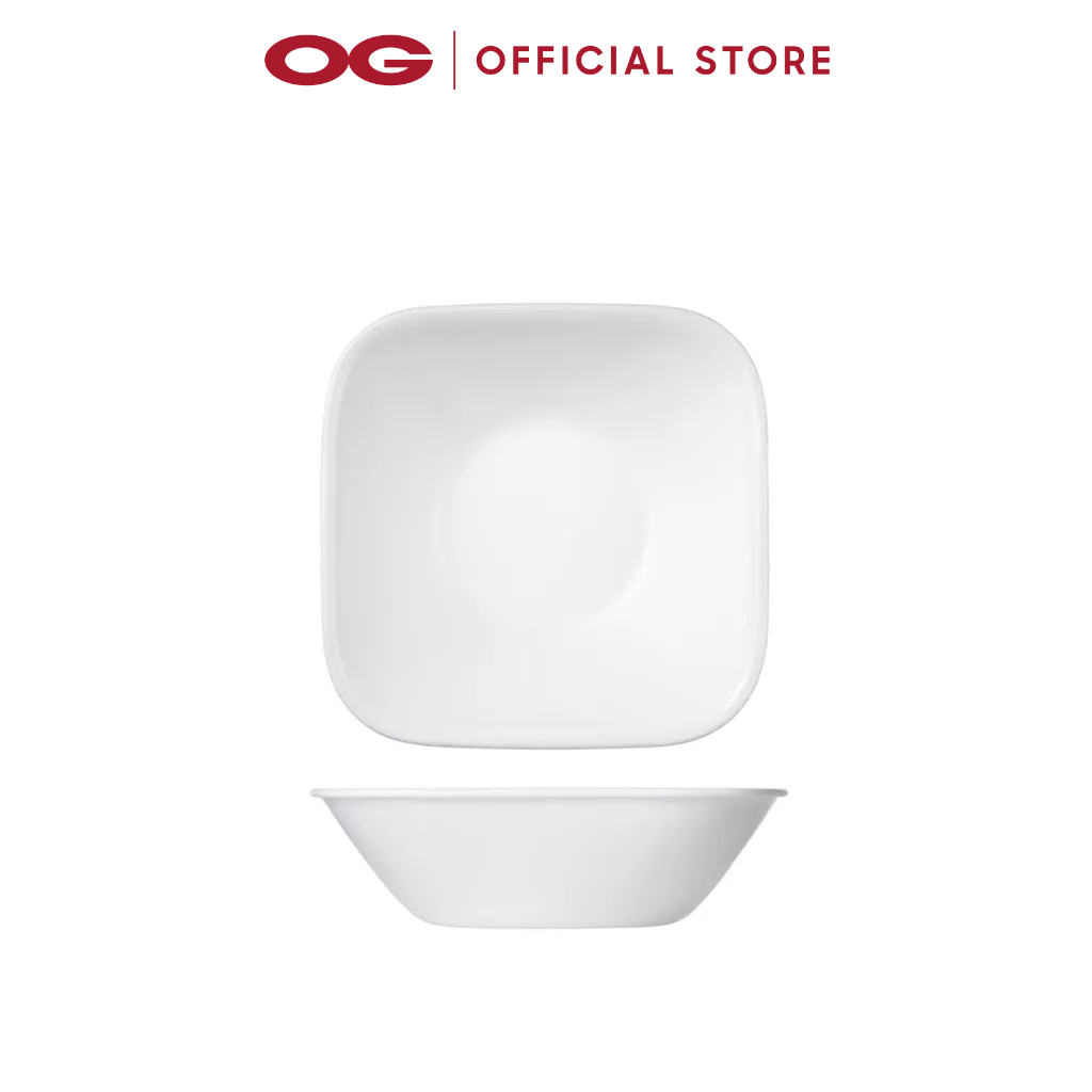 Corelle Square Round 23oz Bowl - Winter Frost White (2323-N) | Shopee ...
