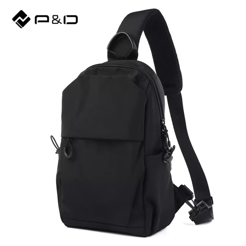 P&D Casual Crossbody Bag Men Chest Business Outdoor Shoulder Sling Bag ...
