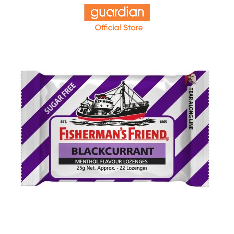 Fisherman's Friend Blackcurrant Flavour Lozenges, 25g Shopee Singapore