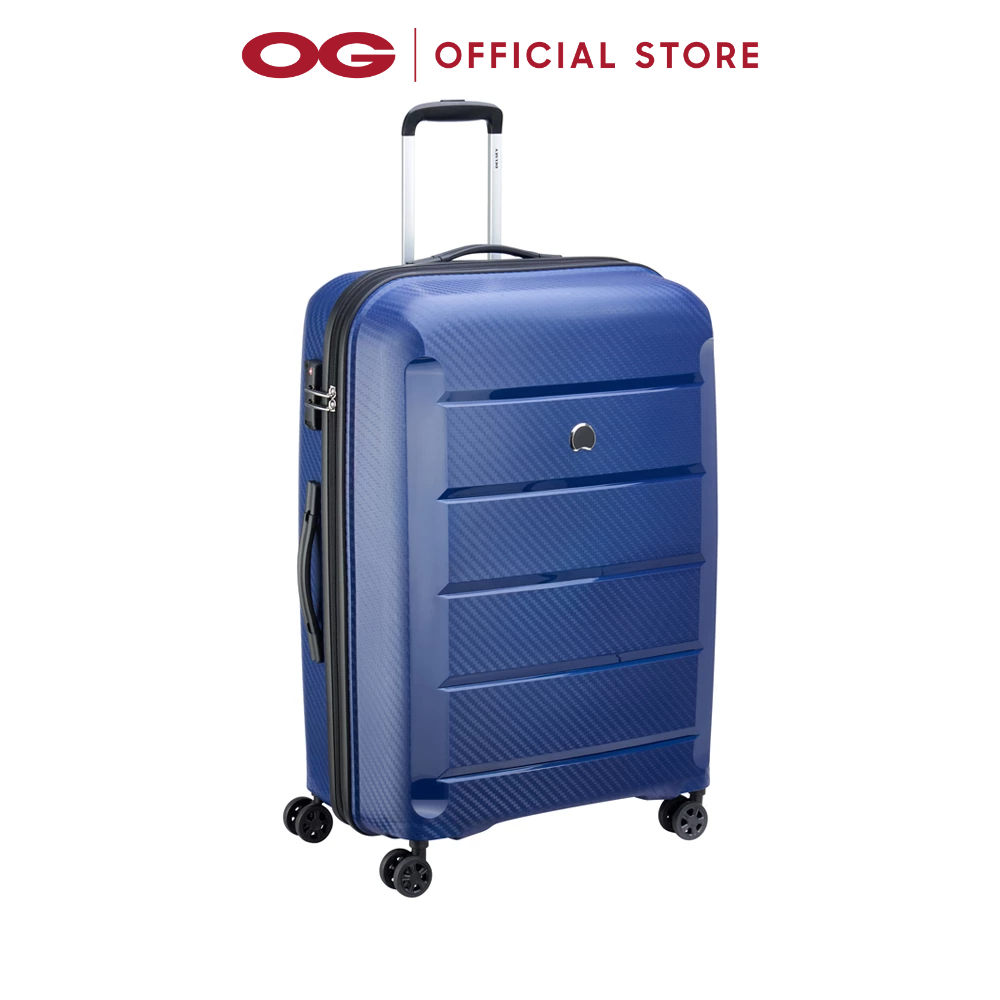 Delsey Paris Binalong Slim 4 Double Wheels Cabin Trolley Case with TSA