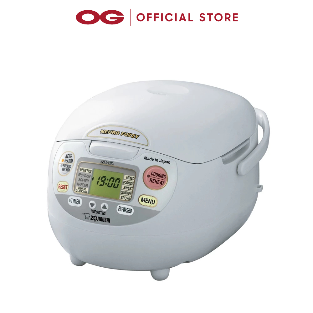 Zojirushi 1.0L Computerised Fuzzy Logic Rice Cooker (NSZAQ10