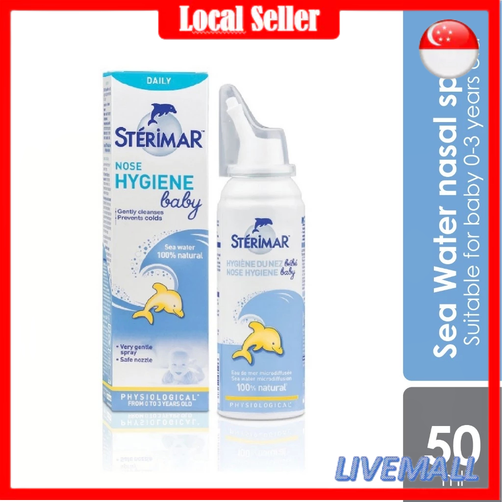 Sterimar Nose Nasal Spray Hygiene Baby 50ml | Shopee Singapore