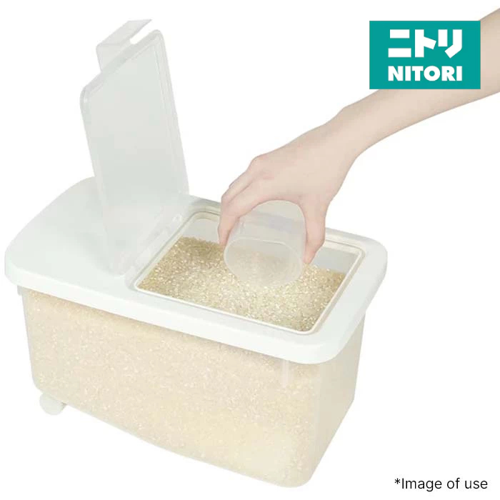 NITORI Rice Container with Caster 6KG | Shopee Singapore
