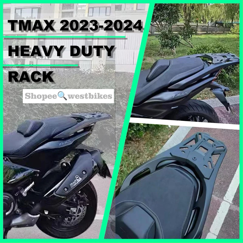 TMAX 560 2023-2025 ALUMINIUM HEAVY DUTY RACK | Shopee Singapore