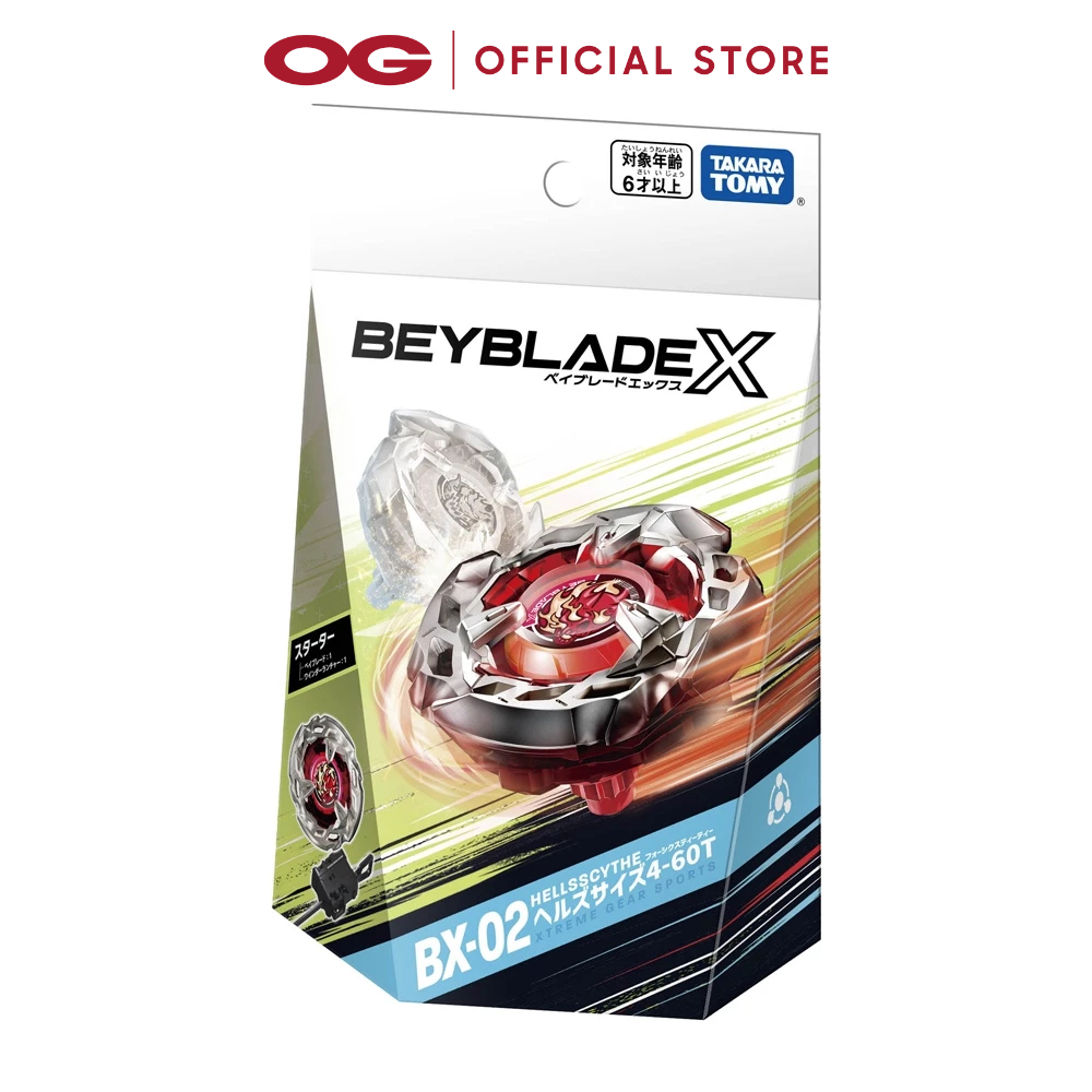 Takara Tomy Beyblade X Bx 02 Starter Set Shopee Singapore