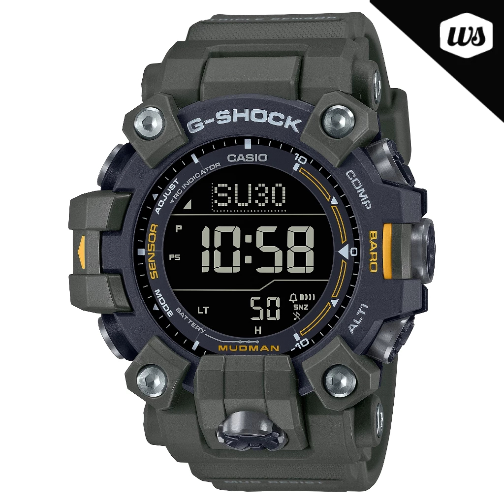 [Watchspree] Casio G-Shock Master of G - Land Mudman Triple Sensor ...