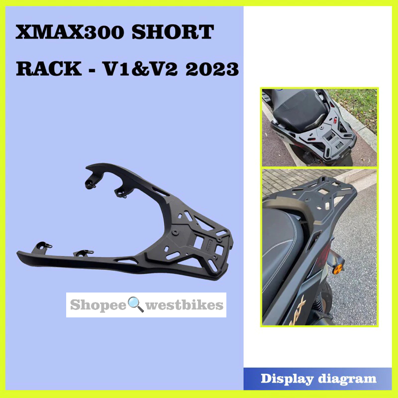 YAMAHA XMAX300 V1/V2/V3 Till 2025 SHORT RACK | Shopee Singapore