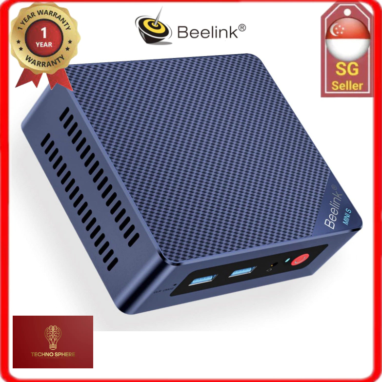 Beelink Mini S12 Mini PC, Intel 12th Processor N100 (4C/4T, up to