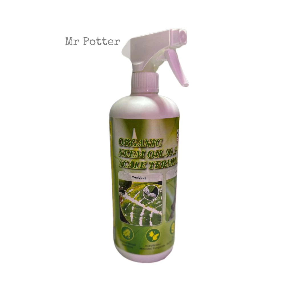 Organic Neem Oil 99.9% Scale Terminator Insecticide Miticide Fungicide ...