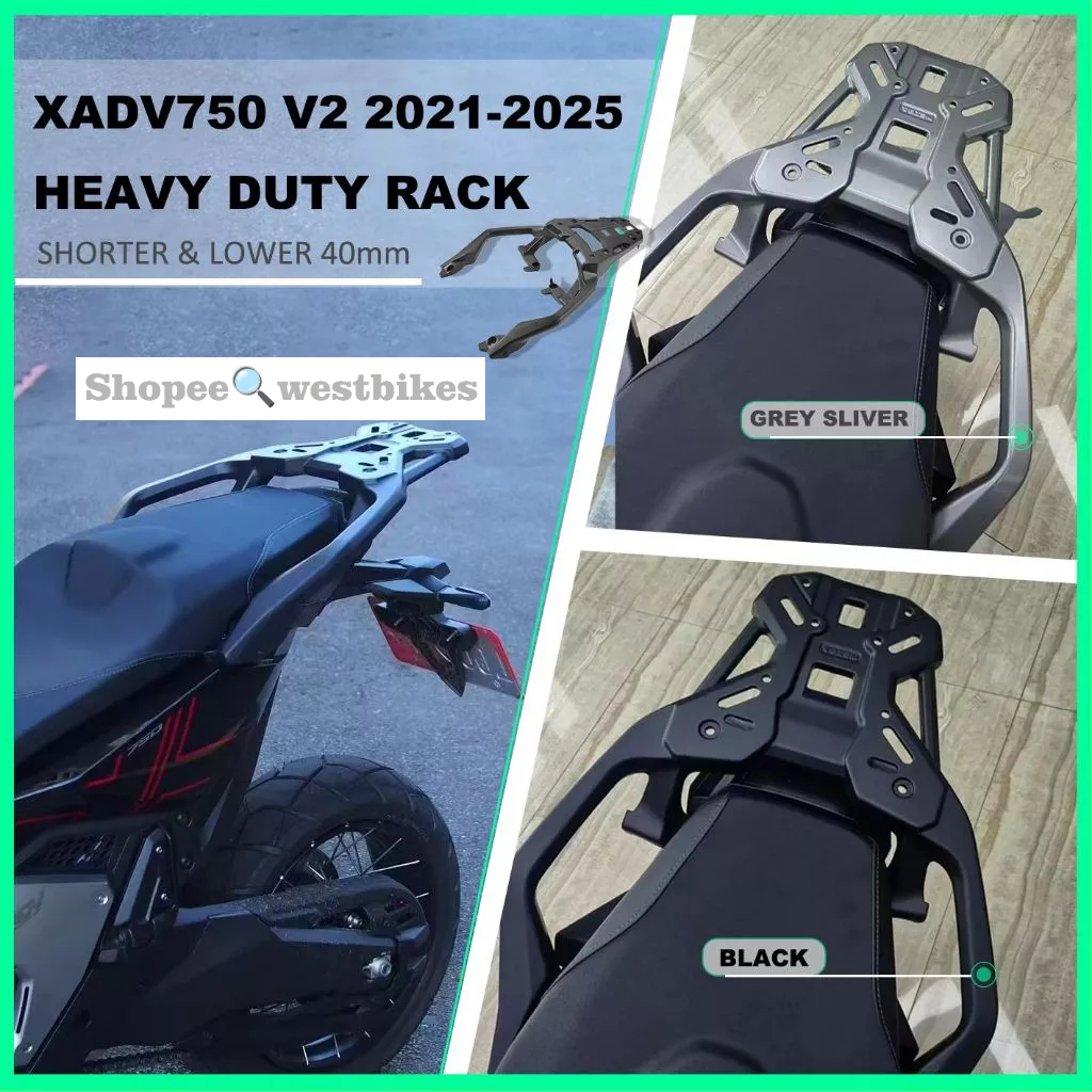 NEW DESIGN HONDA X-ADV 750 FORZA 750 RACK 2021-2025 V2 V3 RACK XADV750 ...