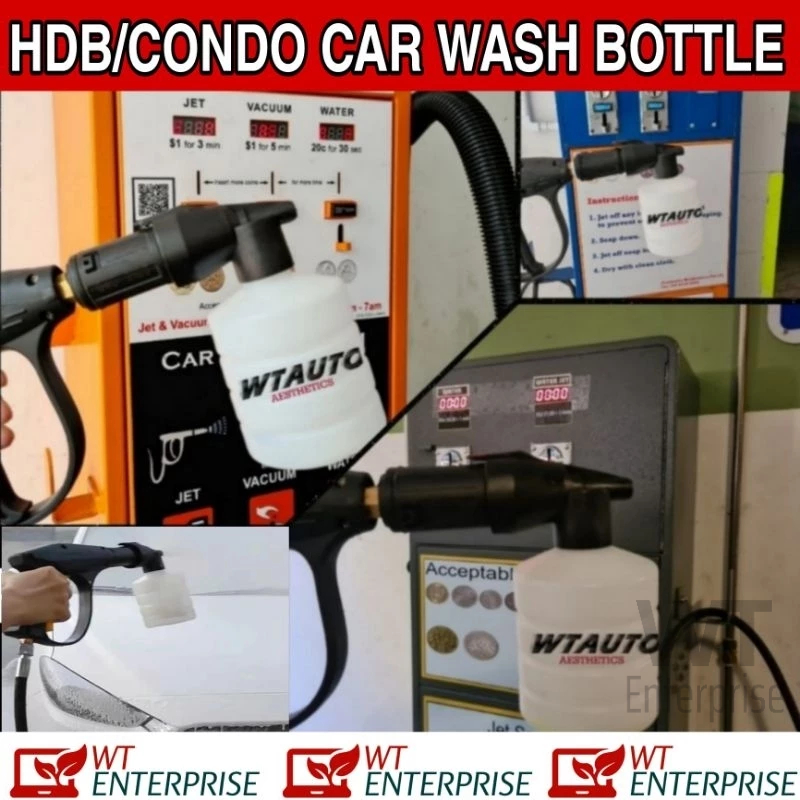 [Support 🇸🇬] HDB MSCP/ CONDO Foam Cannon Jet Spray Bottle Soap Foaming