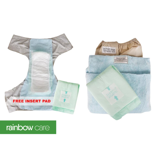 [SG STOCK] Rainbow Care's Environmentally Friendly Reusable Adult