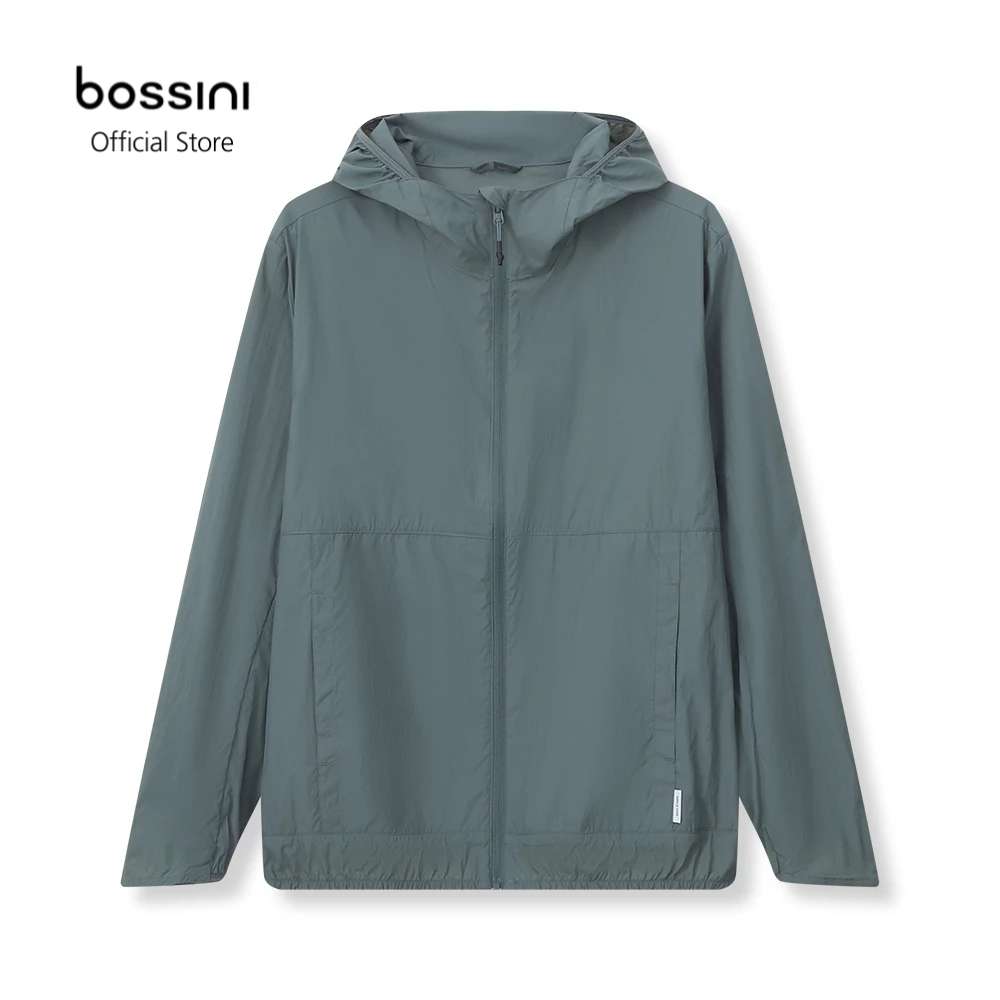 bossini Men s Lightweight UV Packable Windbreaker Jacket Outdoor Travel Essential Shopee Singapore