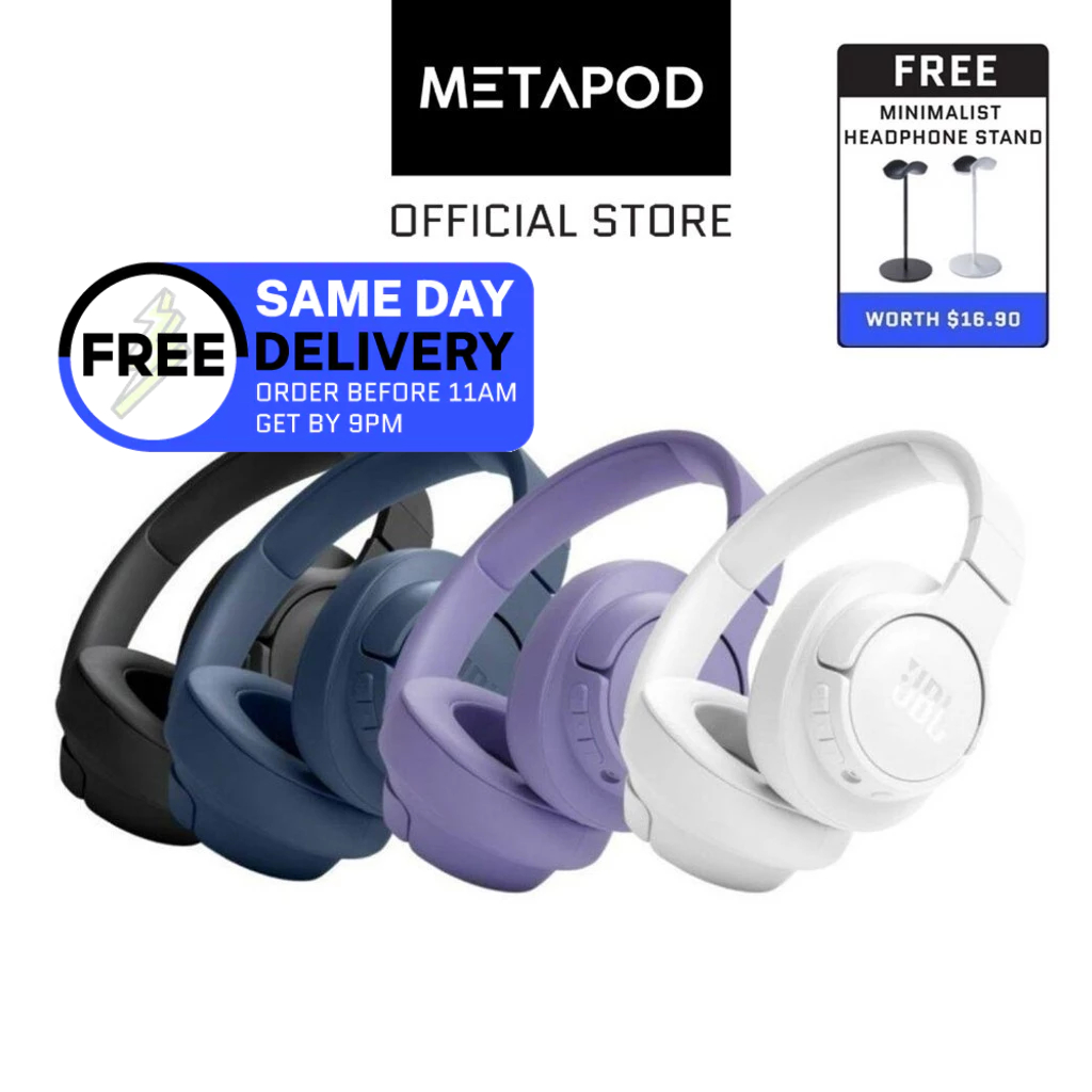 FREE SAME DAY DELIVERY JBL Tune 720BT Wireless Over Ear Headphones