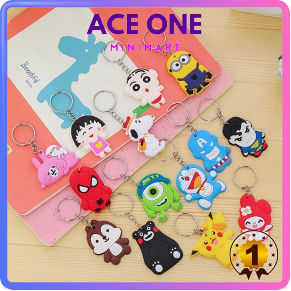 Cute Cartoon Keychain | Shopee Singapore
