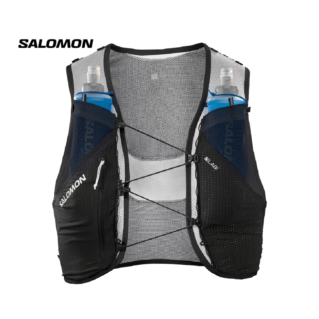 SALOMON SLAB PULSAR 3 Set Running Hydration Vest with Flasks