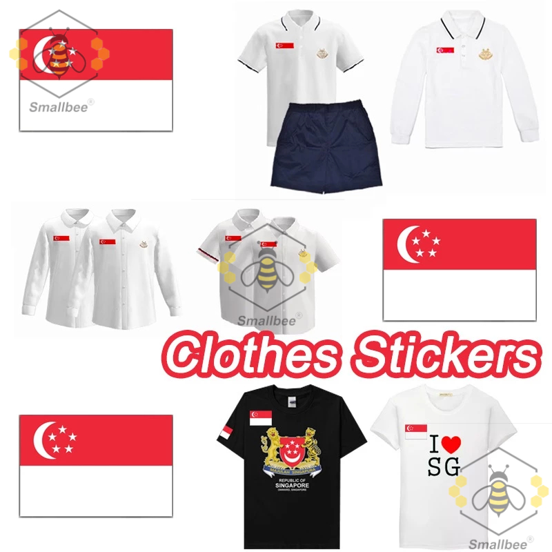 Singapore Sticker Flag Clothes Stickers NDP 2025 National Day ...