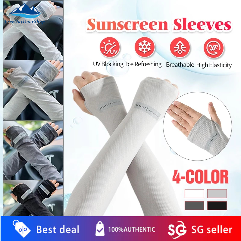 【SG】Outdoor Arm Sleeve Sun UV Protection Hand Socks and For Men women ...