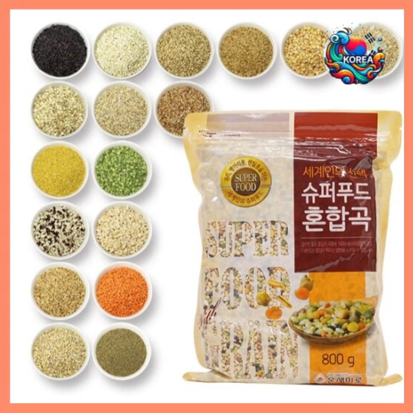 Korean Heritage Grain Blend - Sticky Rice, Black Rice & More - 800g ...