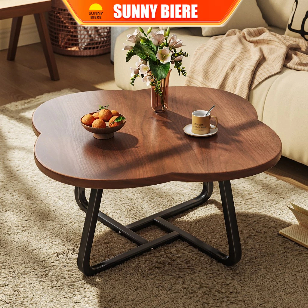SNB Coffee Table Round Table Tea Table Side Table Four-leaf Clover ...