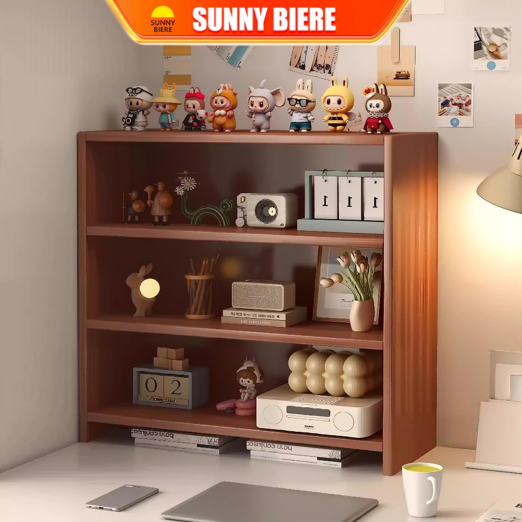 SNB Adjustable Height Desktop Shelf Storage Rack Multi-tier Shelf ...
