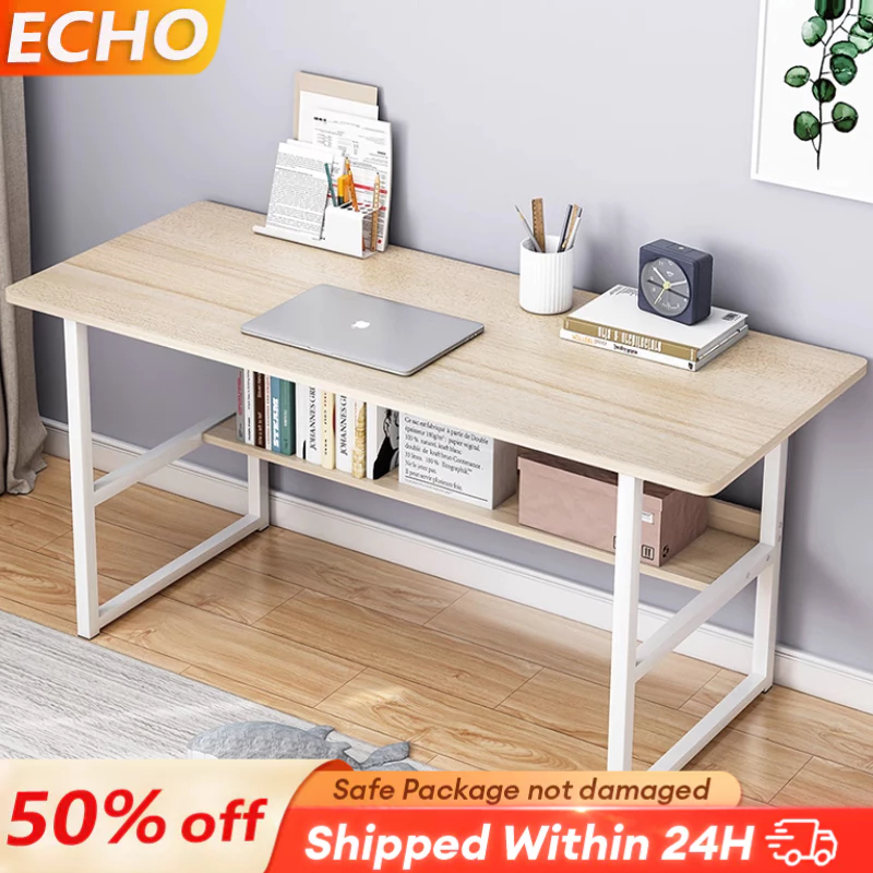 EC.SG Ready Stock Study Desk Office Desk For Bedroom Computer Table ...