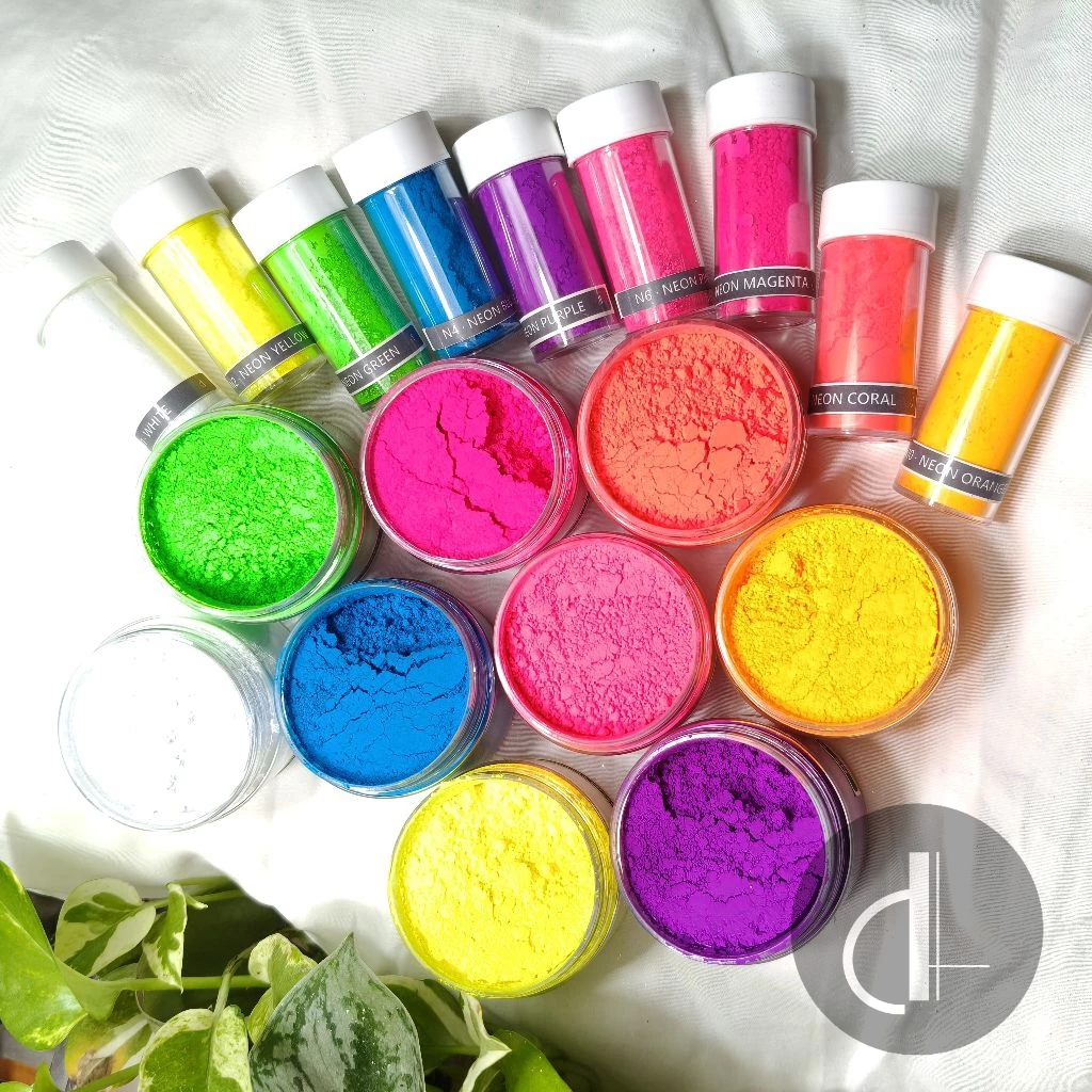 Neon Fluorescent Pigment Powder | Shopee Singapore