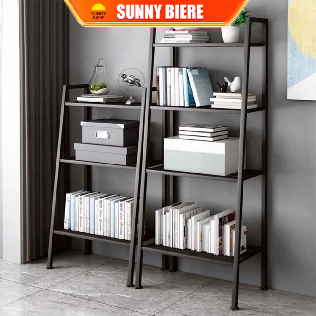 SNB 5 Tier Multipurpose Storage Rack Metal Ladder Shelf Book shelf ...