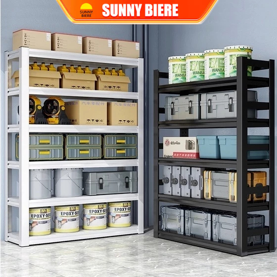 SNB Adjustable Heavy Duty Metal Boltless Rack Kitchen Warehouse Shelf ...