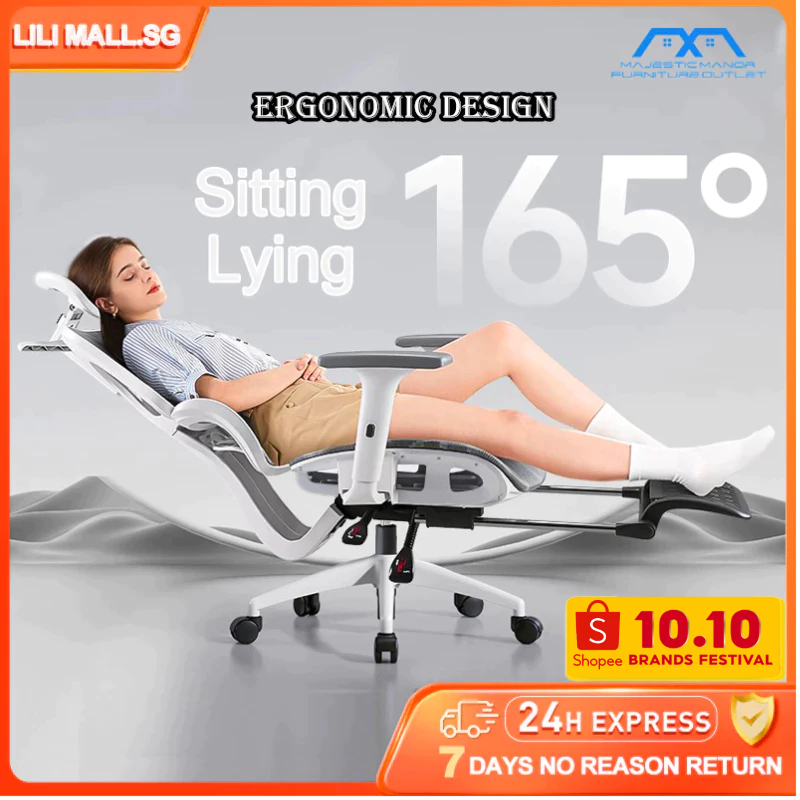 Ergonomic chair, office gaming computer chair men's home comfort ...