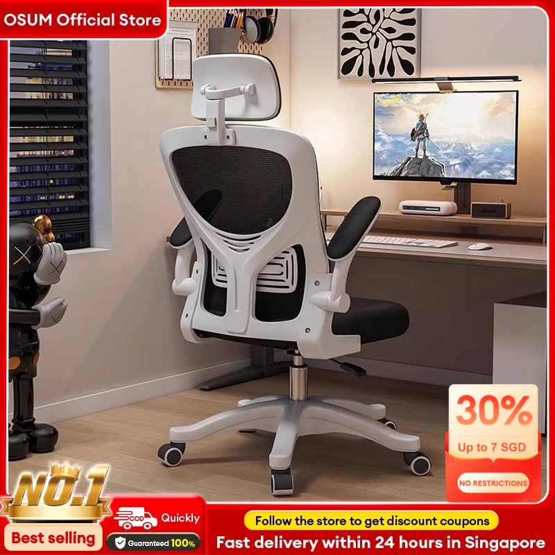 OSUM High-back Ergonomic Office Chair Computer Chairs Mesh Office Desk ...