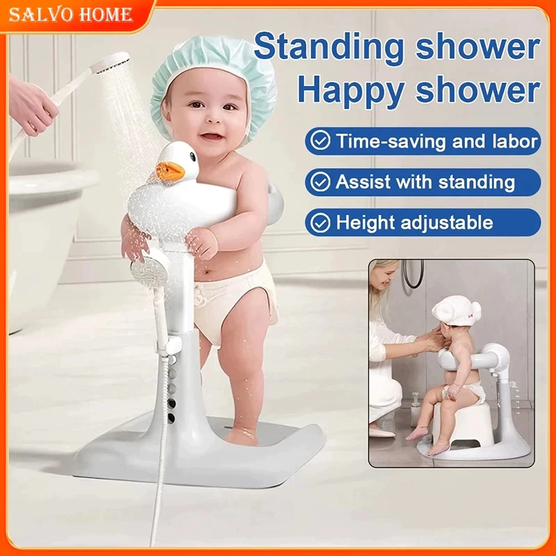 Salvo Baby Shower Stand Baby Bath Stand With Anti-Slip Base And Stand ...