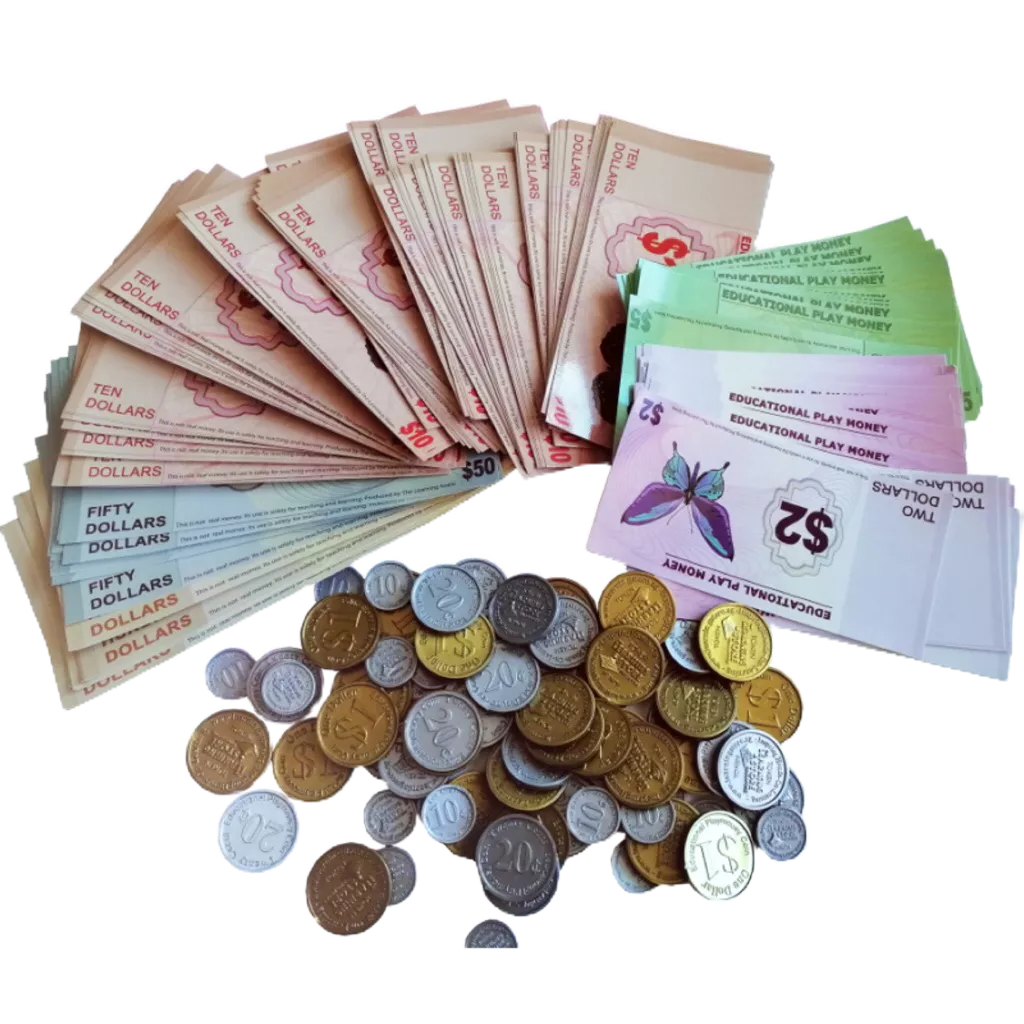 Learning Store Play Money Group Set - Maths Manipulative Pretend and ...
