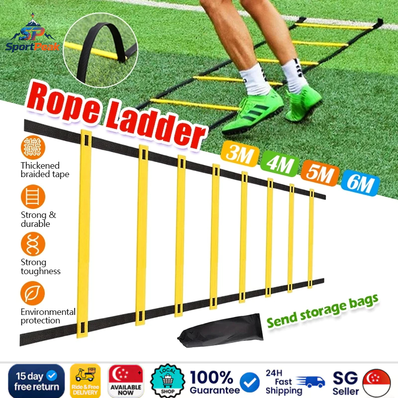 SportPeak Premium Training Ladders Football Footwork Training Ladder ...