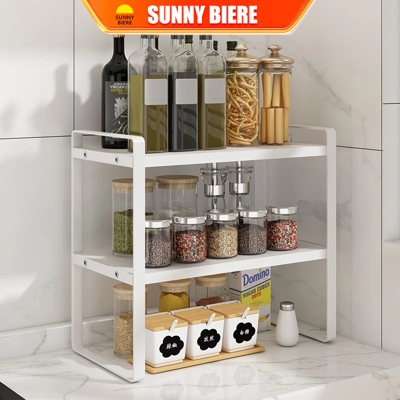SNB Condiments Organizer Kitchen Spice Rack Sauce Rack Condiment Rack ...