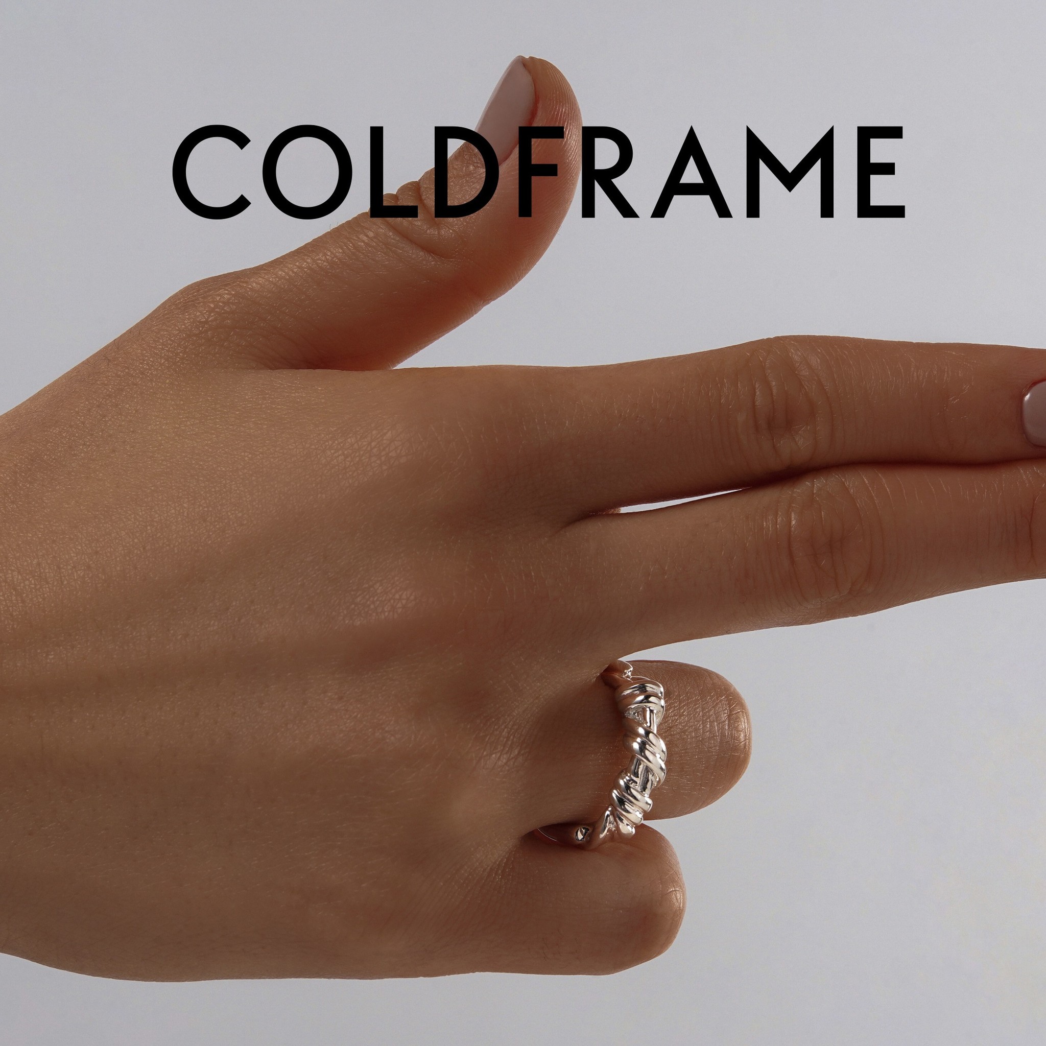 COLDFRAME☆GORDIAN KNOT BANGLE GORDIAN SILVER KNOT BANGLE