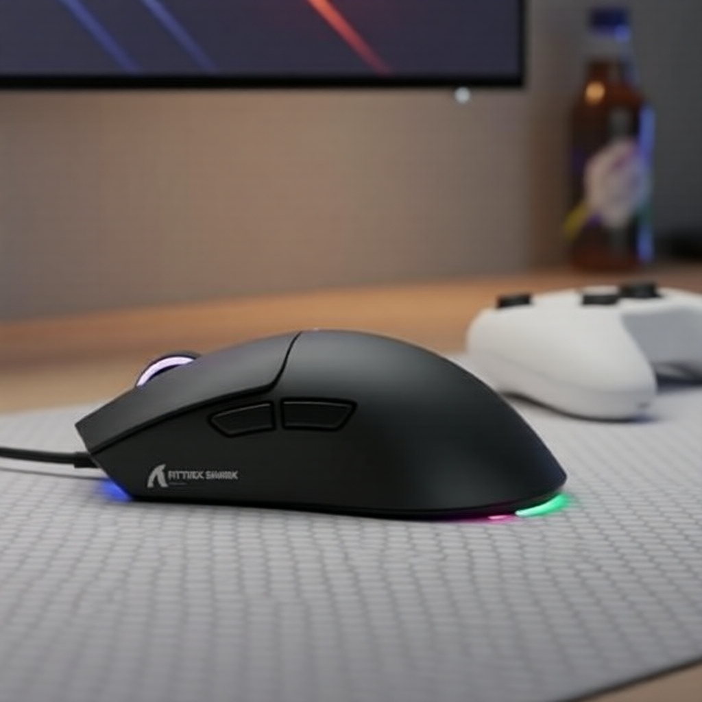 Attack Shark X11 Tri-Mode Paw3311 Sensor RGB Gaming Mouse with Magnetic ...