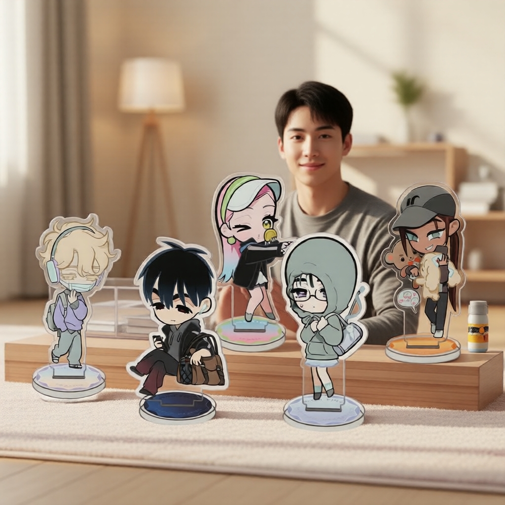 ALIEN STAGE Sua & Till Maid Acrylic Figure Stand, Anime Action Model ...