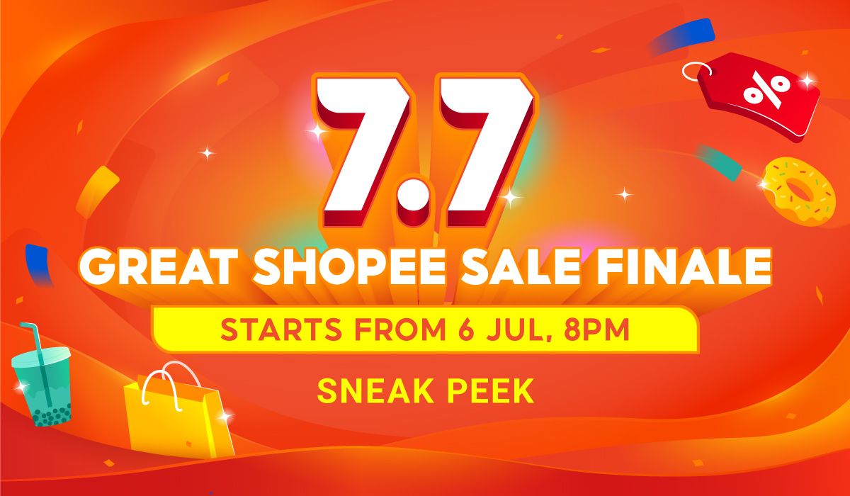 New Shopee Deal : Sneak Peek 7.7 SALE - Price Tracker SG